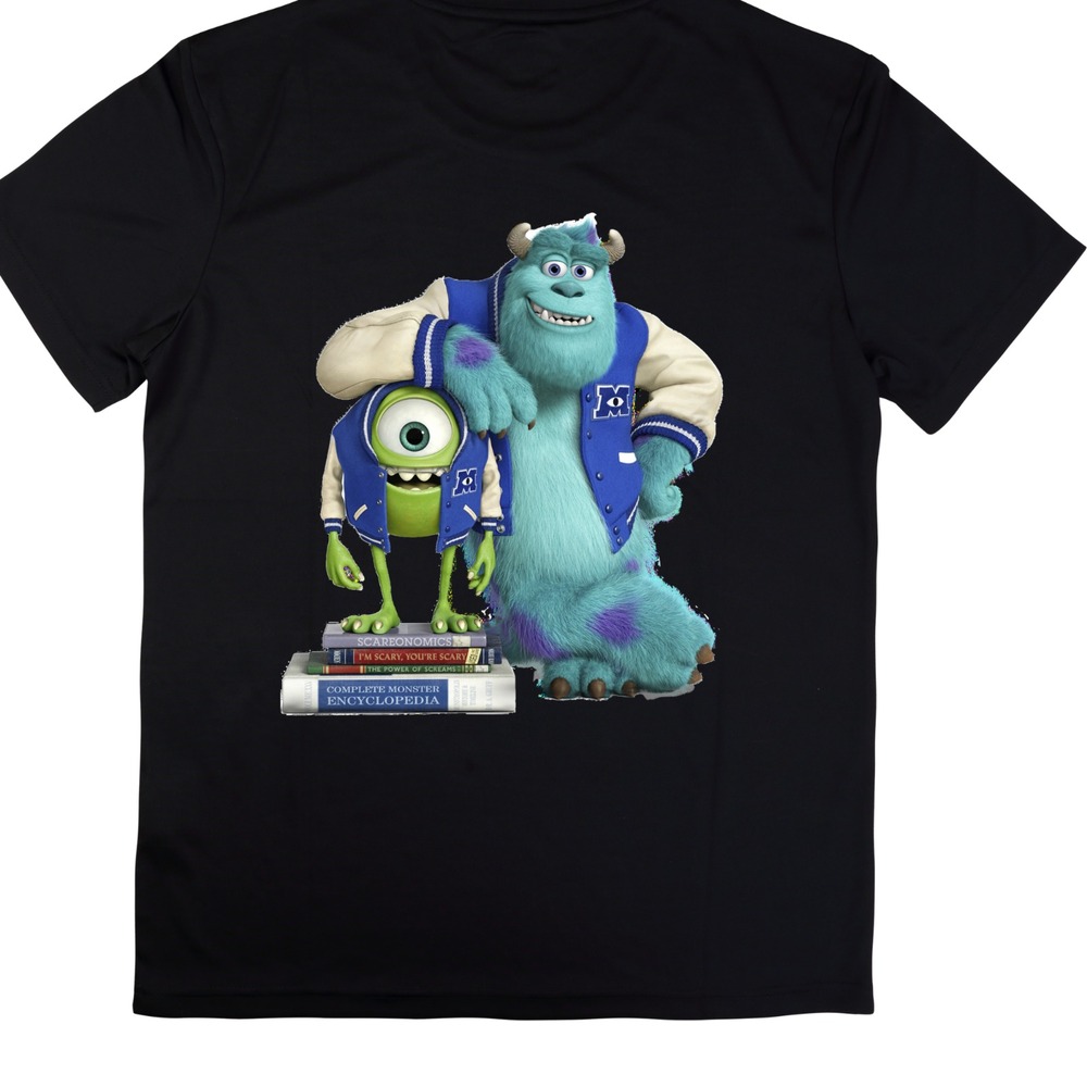 Disney Monsters Inc Monster University Tee Shirt‎ Short Sleeve Adult Unisex 2XL